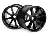 HPI SAVAGE BLAST WHEEL BLACK (115X70MM) PAIR 3256